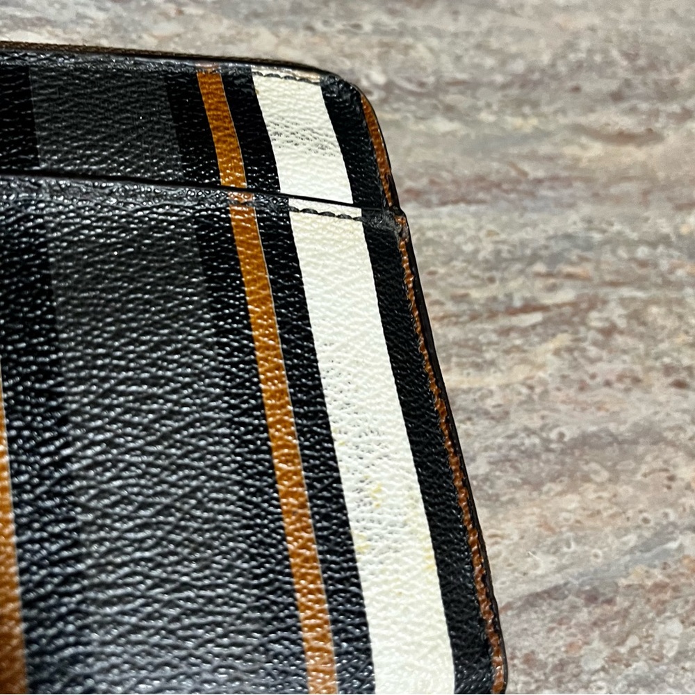 Coach striped zippered wallet - Picture 12 of 16